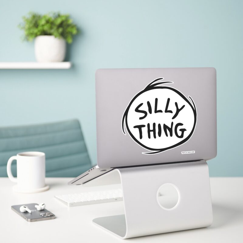 Dr. Seuss Thing One Thing Two Silly Thing Sticker