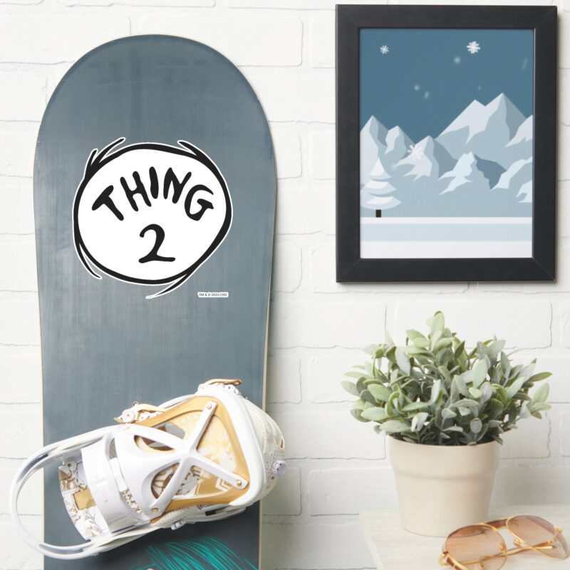 Dr. Seuss Thing One Thing Two Thing Two Sticker