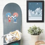 Dr. Seuss Thing One Thing Two Patriotic Graphic Sticker
