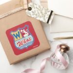 Dr. Seuss Who Ville Whos Crest Square Sticker