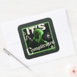 Draco Malfoy Its Complicated Square Sticker