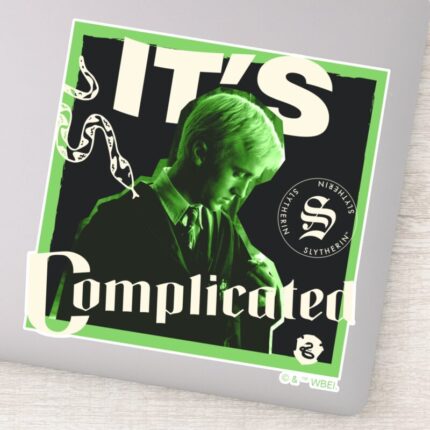 Draco Malfoy Its Complicated Sticker