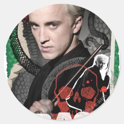 Draco Malfoy 6 Classic Round Sticker