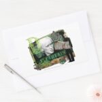 Draco Malfoy Collage 1 Rectangular Sticker