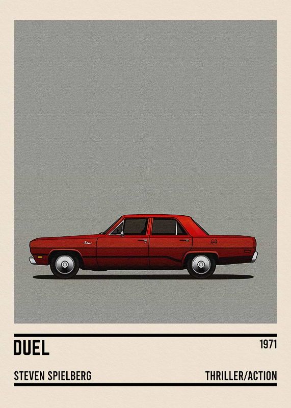 Duel Car Movie Poster