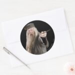 Dumbledore Classic Round Sticker