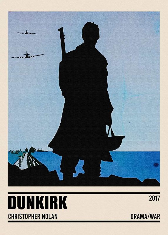 Dunkirk Minimalist Movie Poster