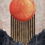 Dusk Horizon Line Poster