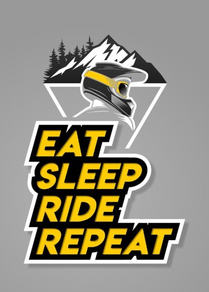 EAT SLEEP RIDE REPEAT Poster