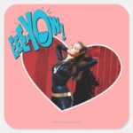 EEE YOW Catwoman Square Sticker