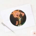 ELMER FUDD™ Viking Classic Round Sticker