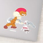 ELMER FUDD™ And BUGS BUNNY™ Sticker