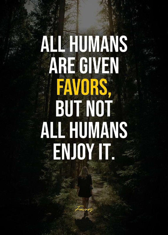 ENJOY FAVORS Poster
