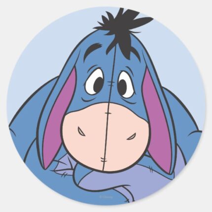 Eeyore 10 Classic Round Sticker