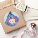 Eeyore 10 Classic Round Sticker
