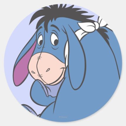 Eeyore 11 Classic Round Sticker