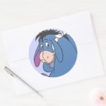 Eeyore 11 Classic Round Sticker