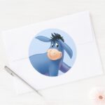 Eeyore 12 Classic Round Sticker