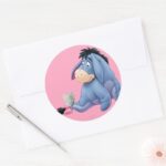 Eeyore 13 Classic Round Sticker