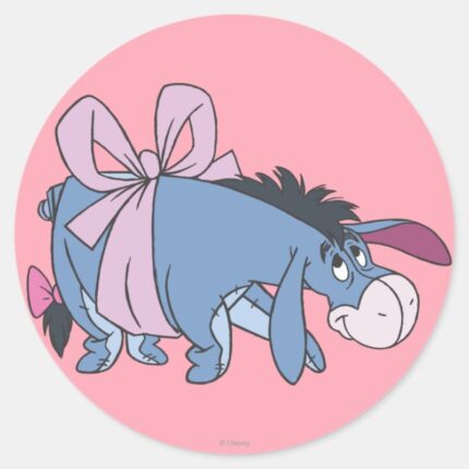 Eeyore 1 Classic Round Sticker