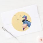 Eeyore 2 Classic Round Sticker