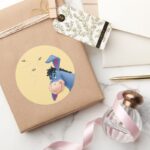 Eeyore 2 Classic Round Sticker