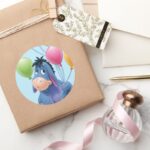 Eeyore 7 Classic Round Sticker