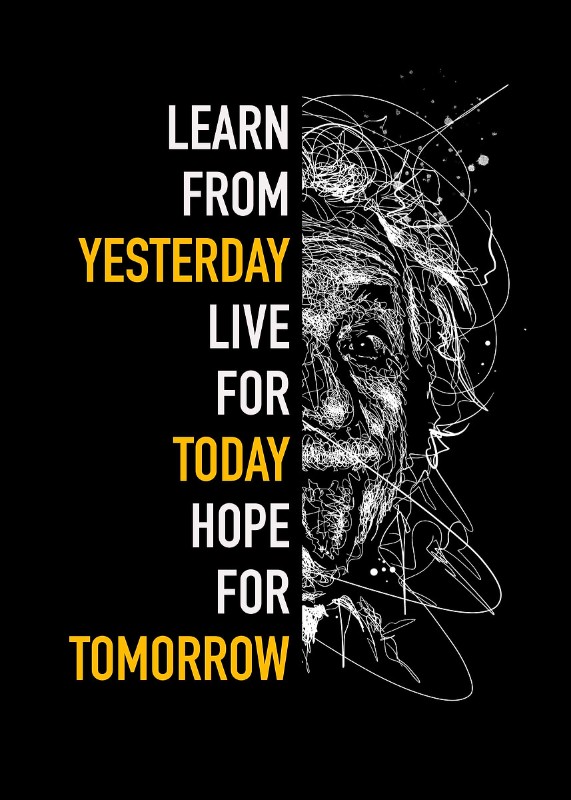 Einstein Quote Poster