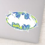 Electric Up Batman Symbol Sticker