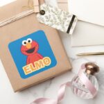 Elmo Classic Style Square Sticker