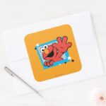 Elmo Extreme Pose 2 Square Sticker