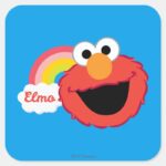 Elmo Girl Square Sticker