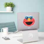 Elmo Smiling Face With Sunglasses Sticker