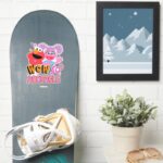 Elmo Abby Wow So Adorable Sticker