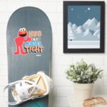 Elmo Hug This Monster Tight Sticker