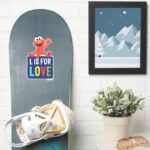 Elmo L Is For Love Sticker