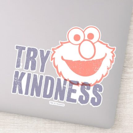 Elmo Try Kindness Sticker