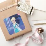 Elsa Eternal Winter Square Sticker