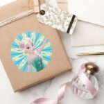 Elsa Perfect Day Classic Round Sticker