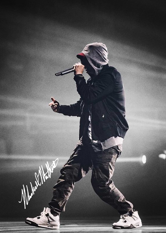 Eminem Music Poster