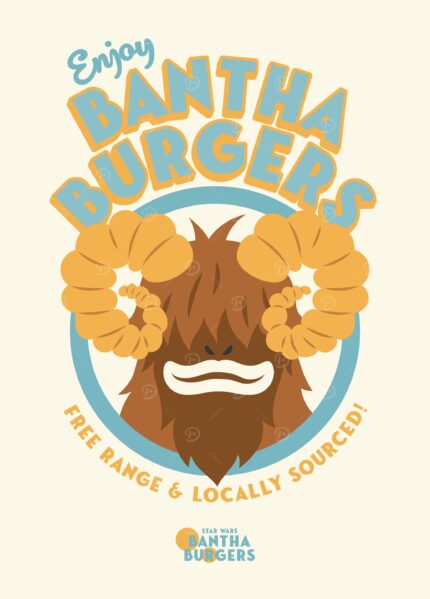 Enjoy locally sourced Bantha Burgers