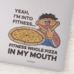 ErnieYeah Im Into Fitness Sticker
