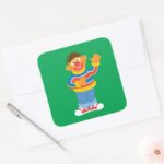 Ernie Graphic Square Sticker