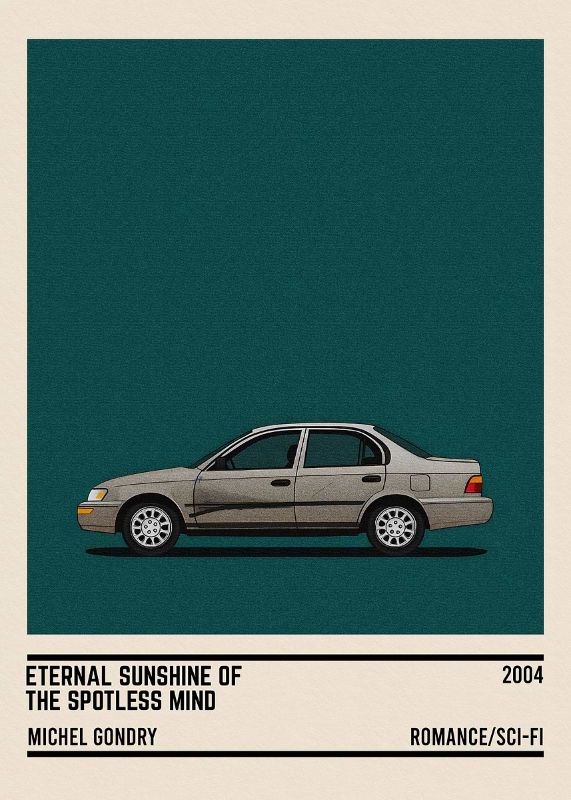 Eternal Sunshine Car Movie Poster