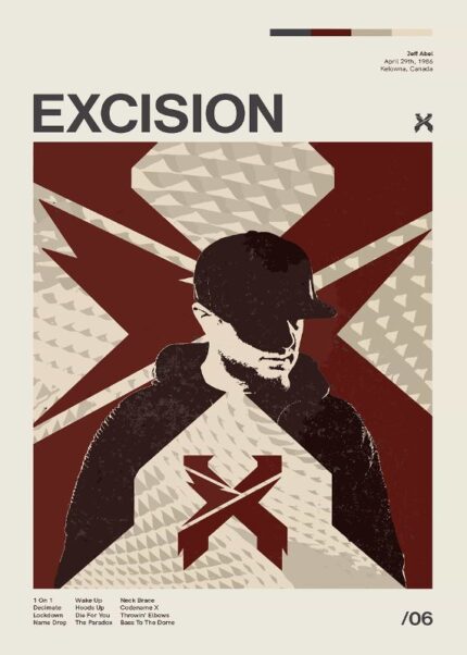 Excision Music Poster