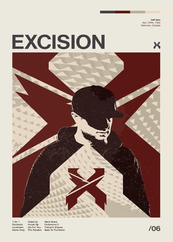 Excision Music Poster