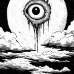 Eye In The Sky Weirdcore Aesthetics Poster