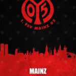 FSV Mainz 05 Skyline Poster