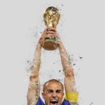 Fabio Cannavaro World Cup Football Poster