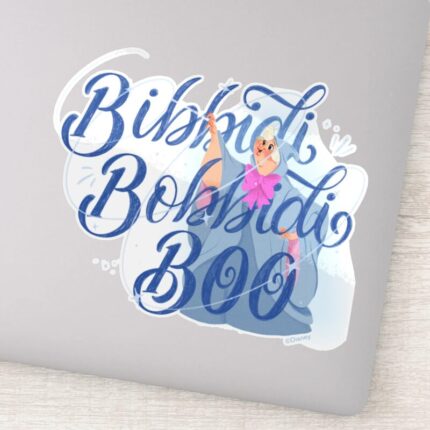 Fairy Godmother Bibbidi Bobbidi Boo Sticker